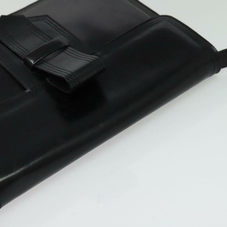 【日本直送】SAINT LAURENT 黑色金色皮革肩背包 正品 bs29361-5
