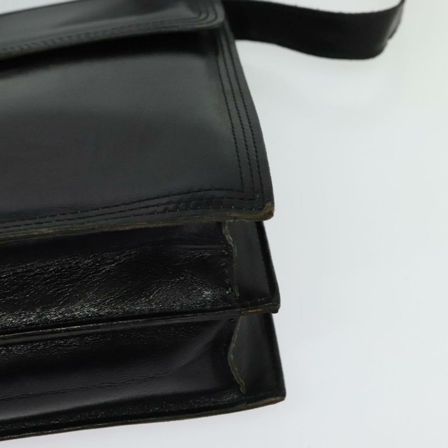【日本直送】SAINT LAURENT 黑色金色皮革肩背包 正品 bs29361-13