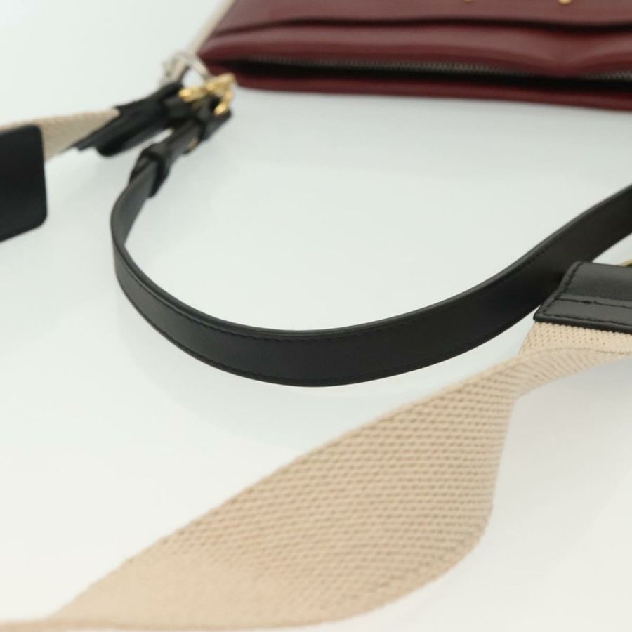 【日本直送】Chloe 皮革雙肩包 波爾多紅 金 銀色 正品 bs29200-6