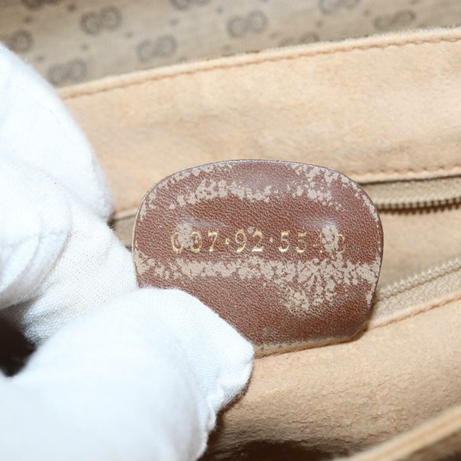 【日本直送】GUCCI Micro GG Supreme 單肩包 PVC 米色 金色 正品 143206-11