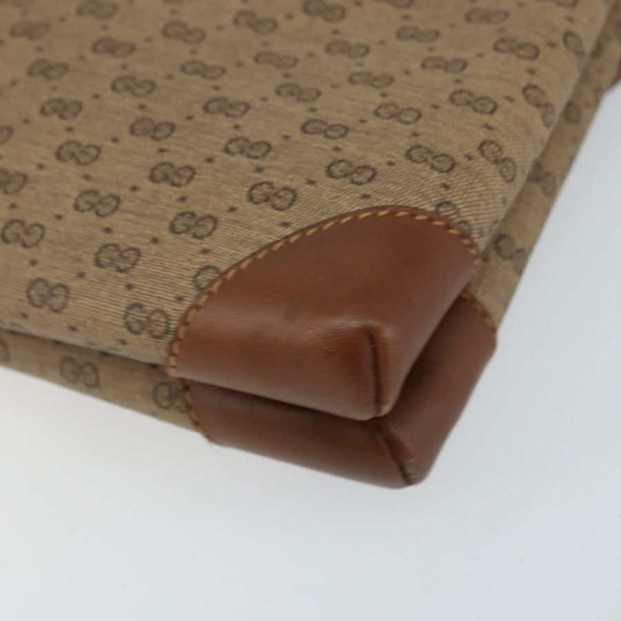 【日本直送】GUCCI Micro GG Supreme 單肩包 PVC 米色 金色 正品 143206-14