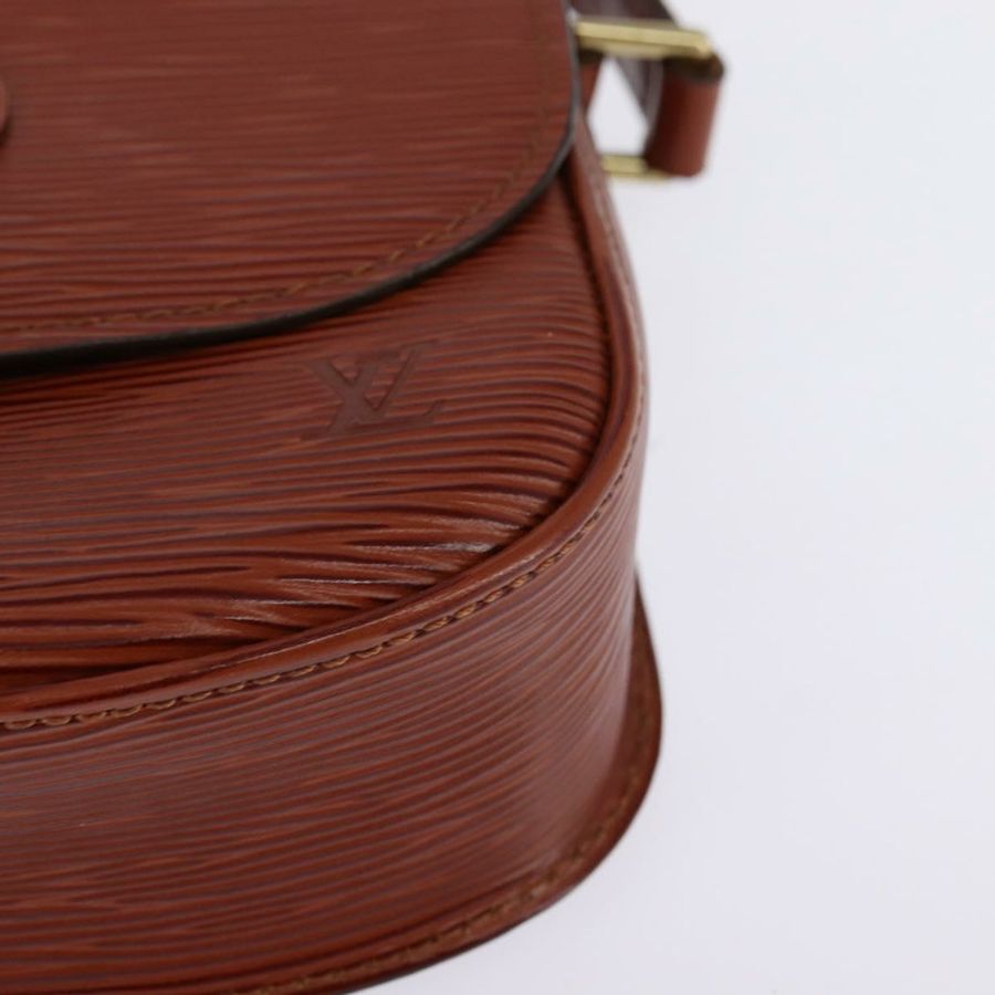 【日本直送】路易威登 Epi Saint Cloud PM 肩背包 棕色 M52213 LV 正品 143321-14