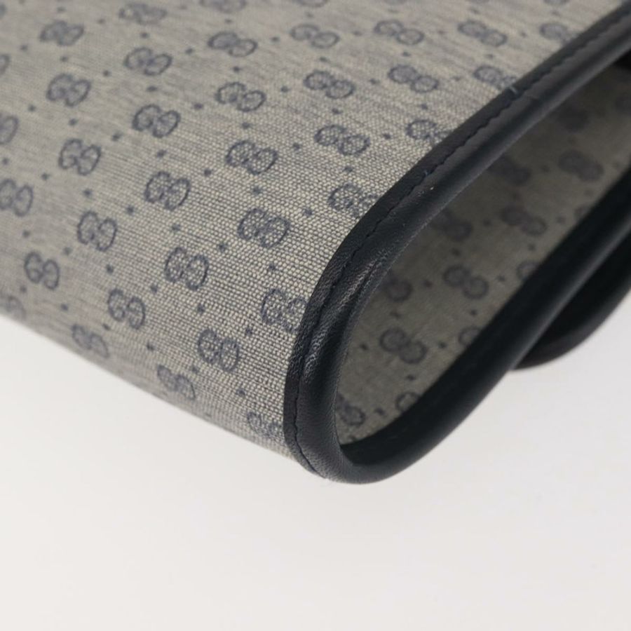【日本直送】GUCCI Micro GG Supreme 單肩包 PVC 海軍藍/金色 004 89 1041 正品 144072-15