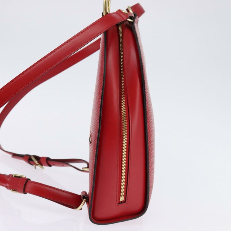 【日本直送】路易威登 Epi Mabillon 雙肩包 卡斯蒂利亞紅 M52237 LV 正品 143945-3