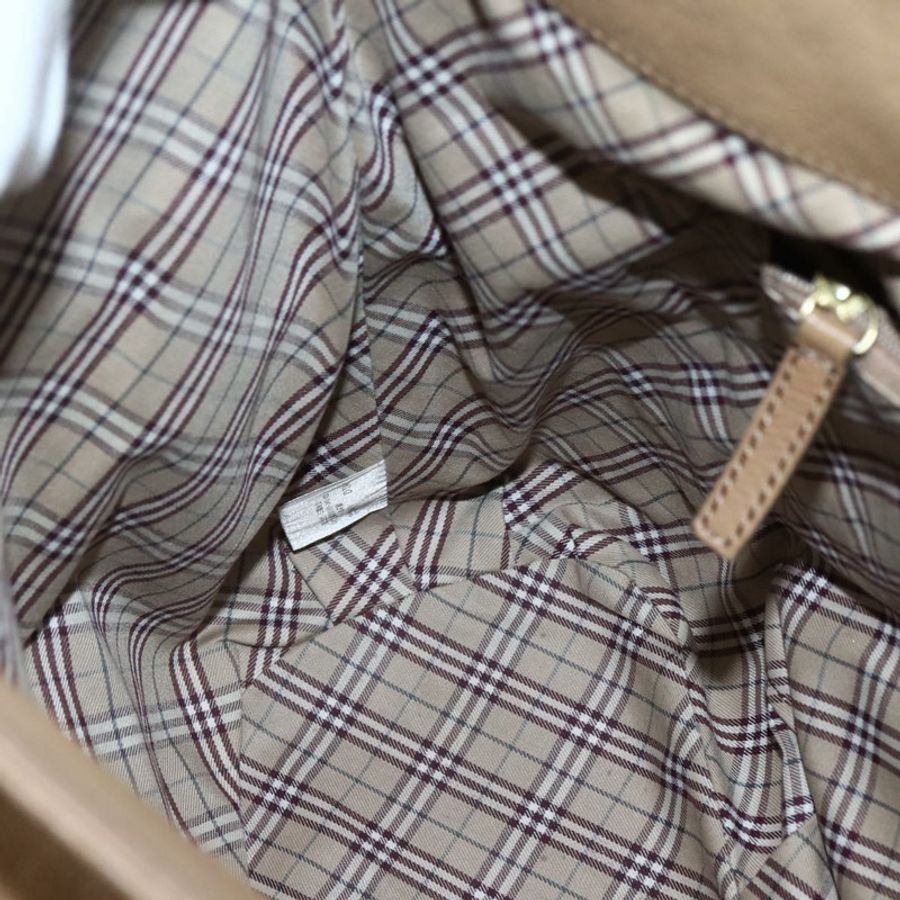 【日本直送】BURBERRY 藍標單肩包 皮革 米色 金色 正品 ti3445-19