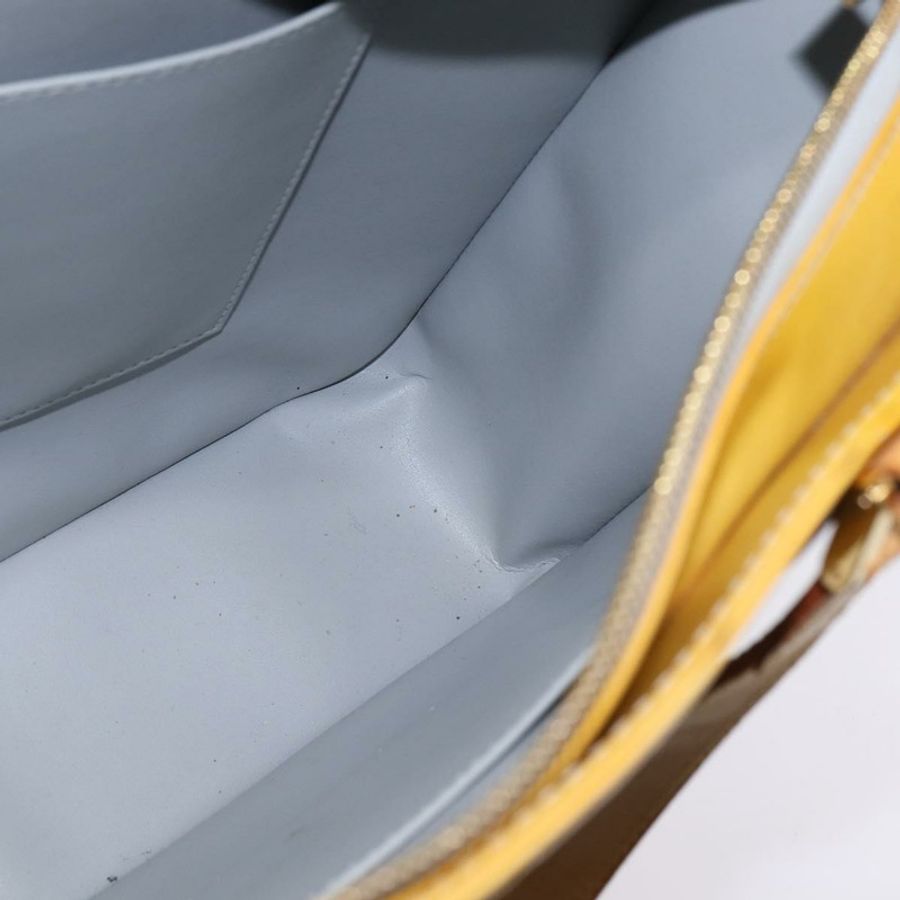 【日本直送】路易威登 Monogram Vernis Columbus 灰色手提包 M91028 LV 正品 gh879-16