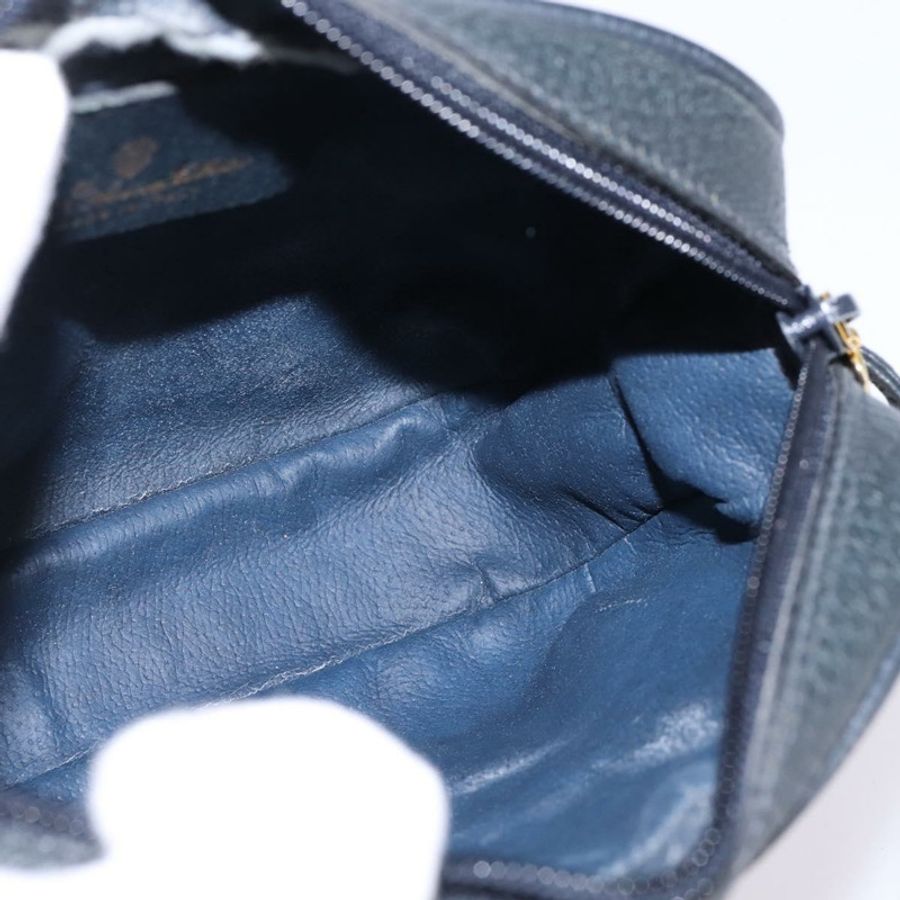 【日本直送】GUCCI GG Supreme Sherry Line 單肩包 PVC 海軍藍 金色 89 02 066 正品 145357-17