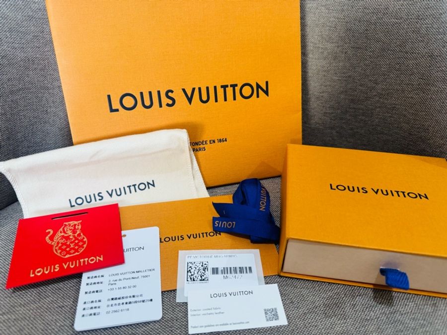 Louis Vuitton 專櫃大全配 老花經典短夾-2