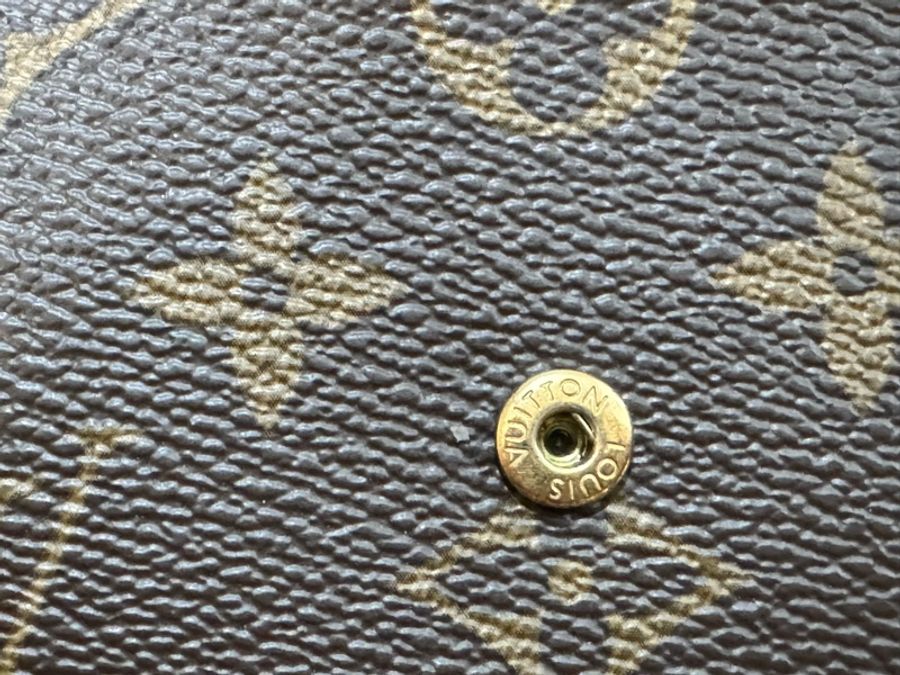 Louis Vuitton 專櫃大全配 老花經典短夾-13