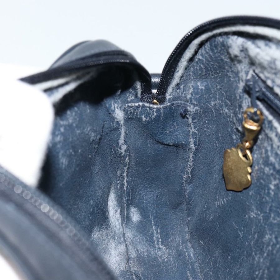 【日本直送】GUCCI Micro GG Supreme 單肩包 PVC 海軍藍/金色 007 56 0095 Auth fm4868-21