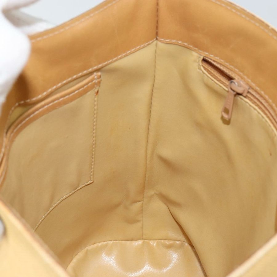 【日本直送】CELINE 圓背包 帆布 皮革 米色 正品 145770-19