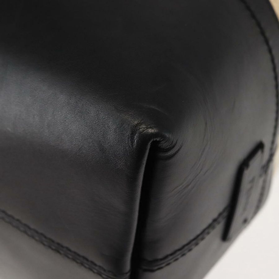 【日本直送】FENDI 胡桃色帆布托特包 帆布皮革 米色 黑色 金色 正品 bs29810-16