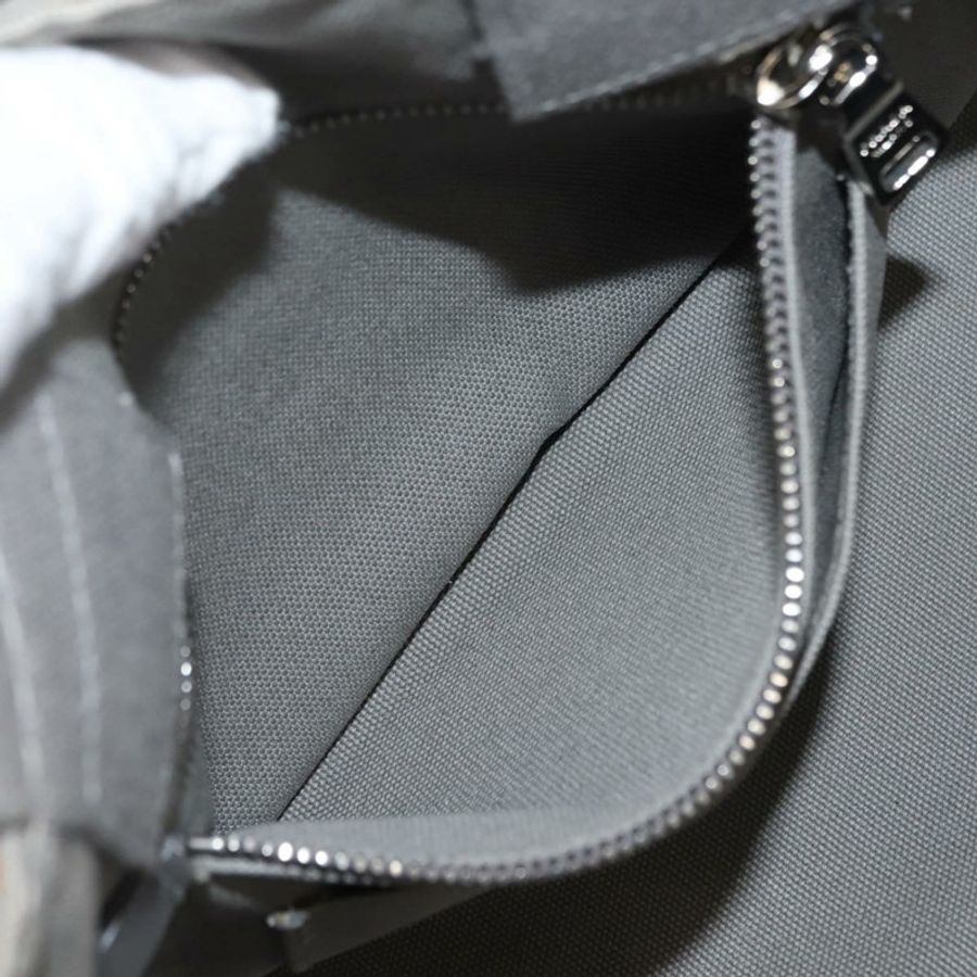 【日本直送】PRADA Canapa MM 手袋 帆布 灰色 銀色 正品 hk3116-19