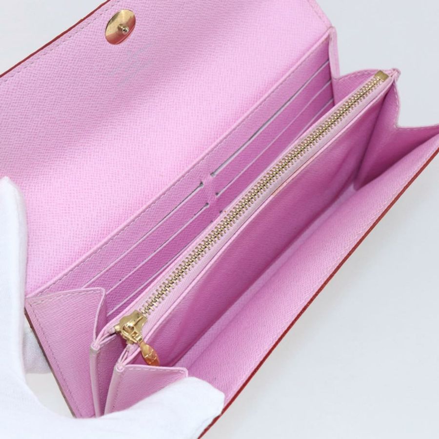 【日本直送】路易威登 Monogram Multicolor Portefeuille Sarah 白 M93745 LV Auth ki6038-7
