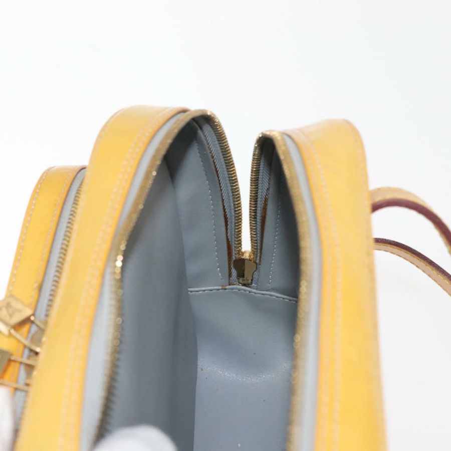 【日本直送】路易威登 Monogram Vernis Marley 雙肩包 灰色 M91038 LV Auth 147135-18