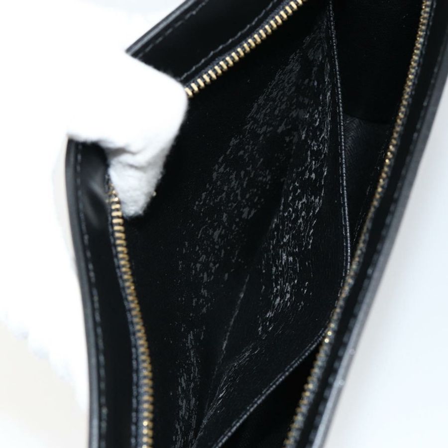 【日本直送】路易威登 Epi Pochette Homme 手拿包黑色 Noir M52522 LV 正品 ep11385-9
