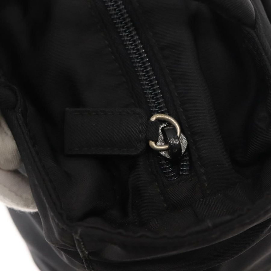 【日本直送】PRADA 尼龍托特包 黑色 銀色 正品 gh1067-9