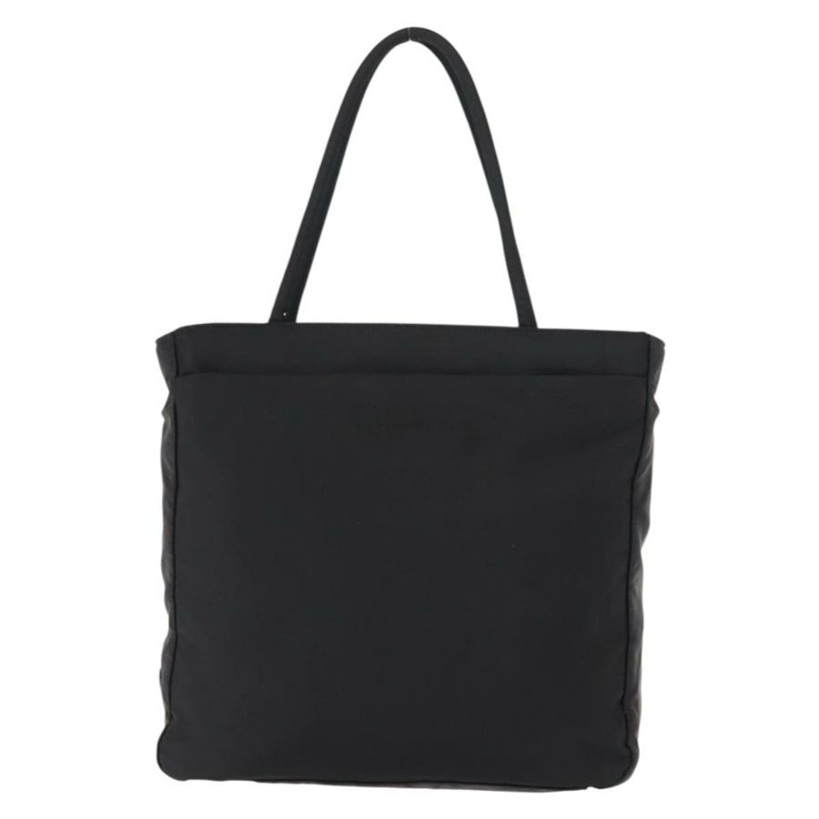 【日本直送】PRADA 尼龍托特包 黑色 銀色 正品 gh1067-12