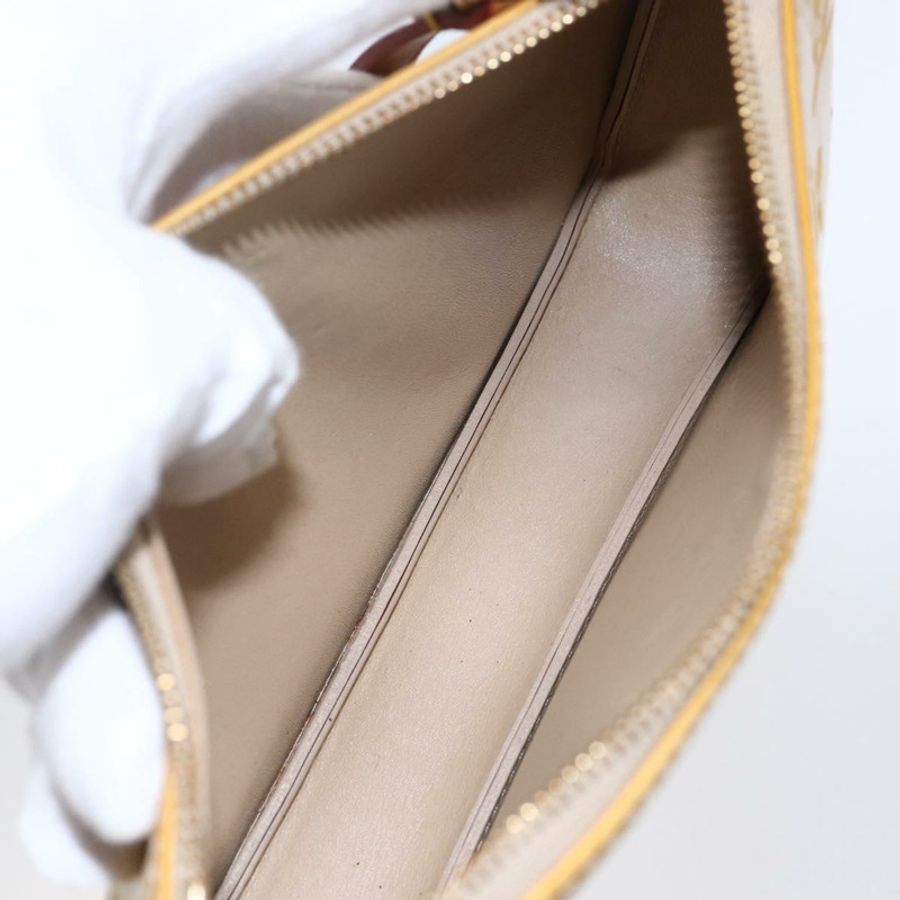 【日本直送】路易威登 Monogram Vernis Lexington 配件包 米色 M91010 正品 149199-10