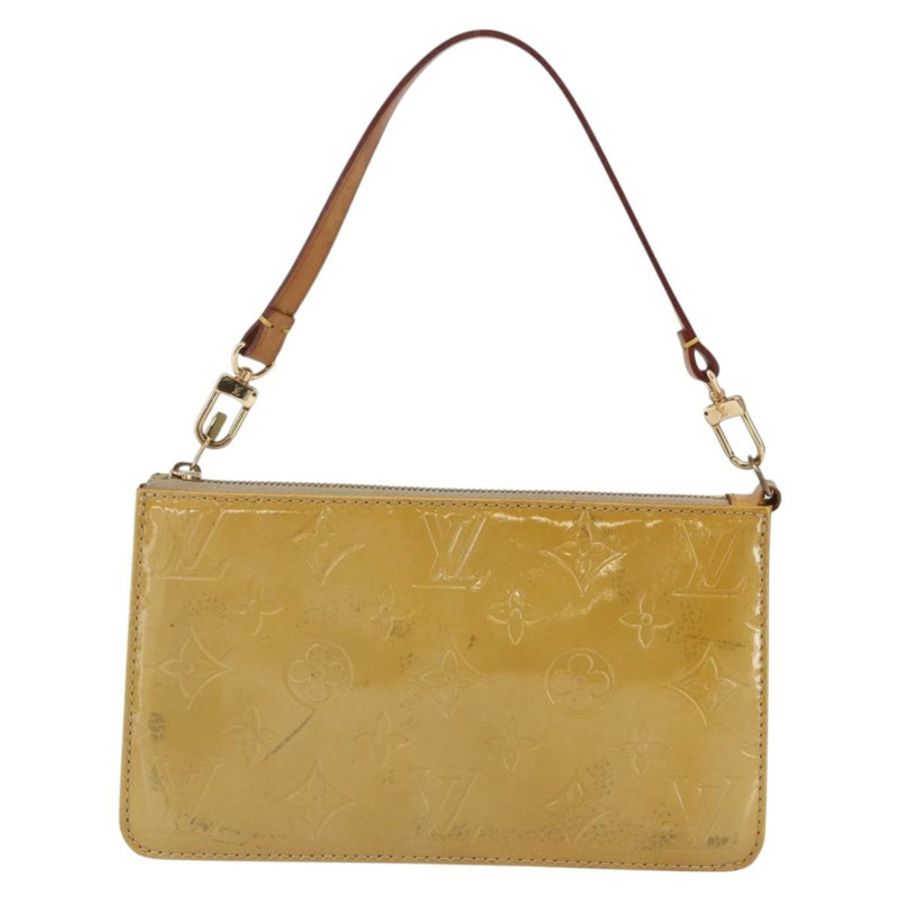 【日本直送】路易威登 Monogram Vernis Lexington 配件包 米色 M91010 正品 149199-12