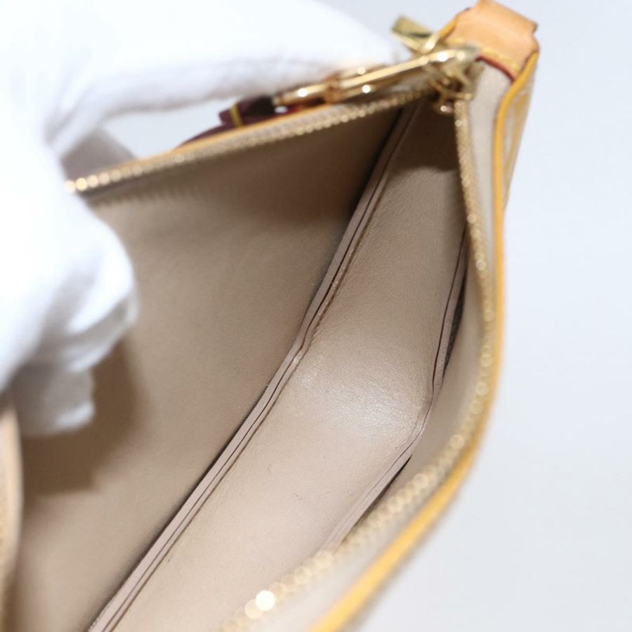 【日本直送】路易威登 Monogram Vernis Lexington 配件包 米色 M91010 正品 149199-18