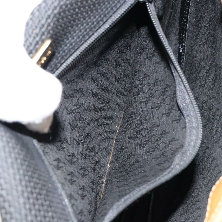 【日本直送】SAINT LAURENT 單肩包 PVC 皮革 黑色 金色 正品 150003-19