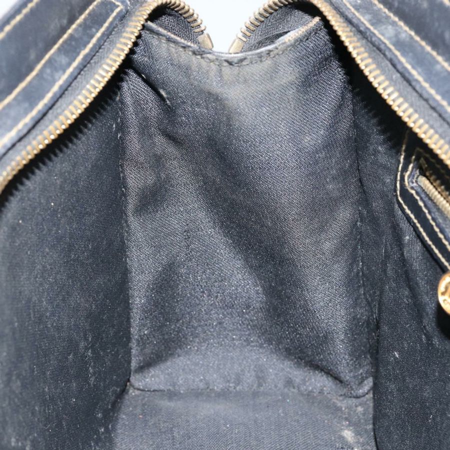 【日本直送】FENDI 胡桃色帆布手提包 PVC 黑色 棕色 金色 正品 150002-18