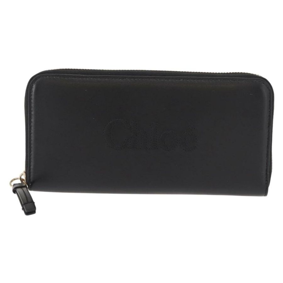【日本直送】Chloe Sense 皮夾 皮革 黑色 正品 148478-1