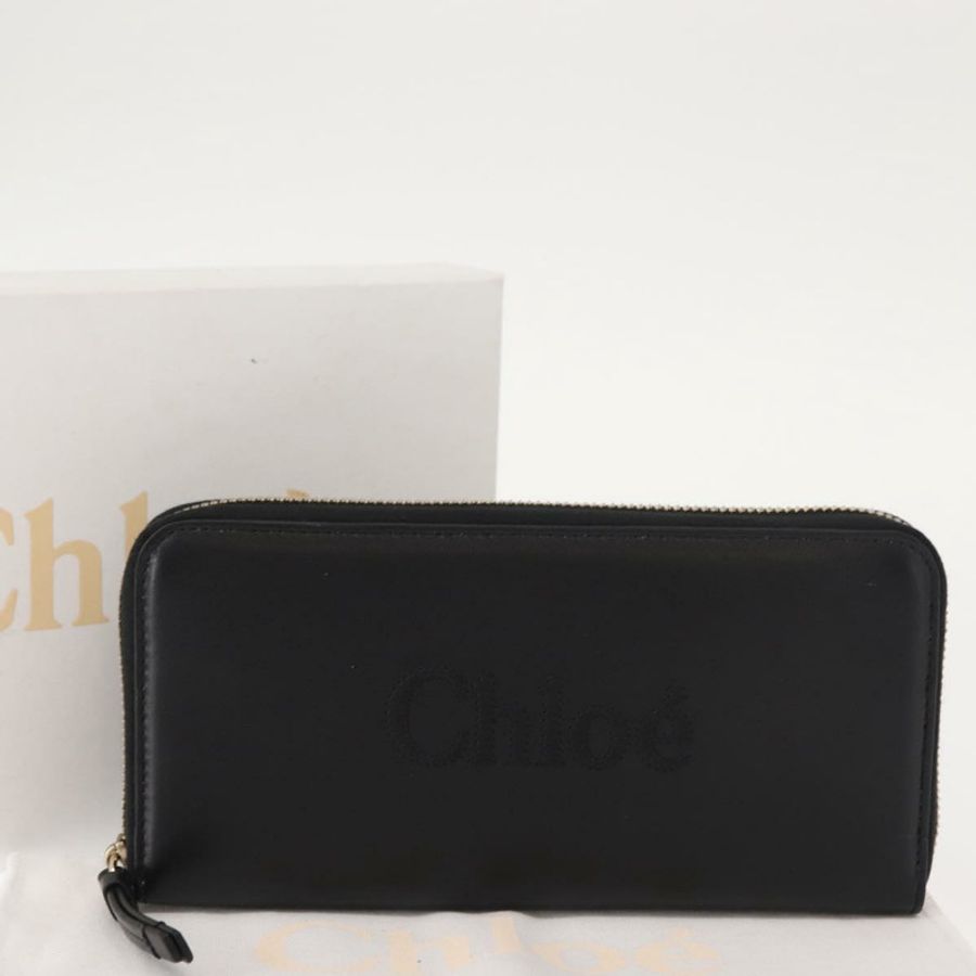 【日本直送】Chloe Sense 皮夾 皮革 黑色 正品 148478-19