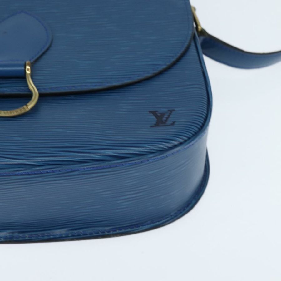 【日本直送】路易威登 Epi Saint Cloud GM 單背包,托萊多藍,M52195,LV 正品,編號 150254-14
