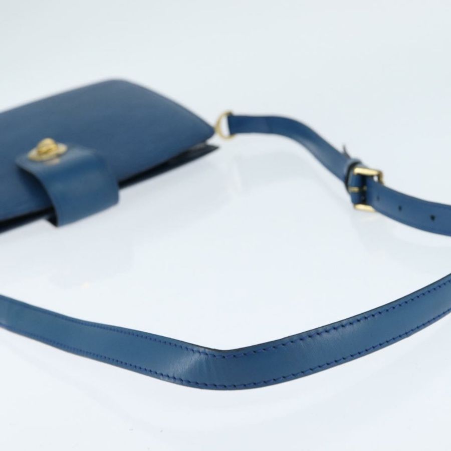 【日本直送】路易威登 Epi Capuchin 肩背包 藍色 M52345 LV Auth bs30516-6