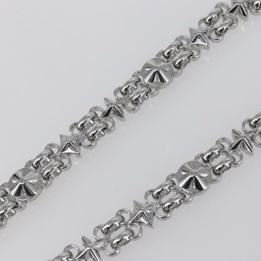 【日本直送】路易威登金屬鏈條肩帶，23.6英寸，銀色，LV正品，貨號150795-3