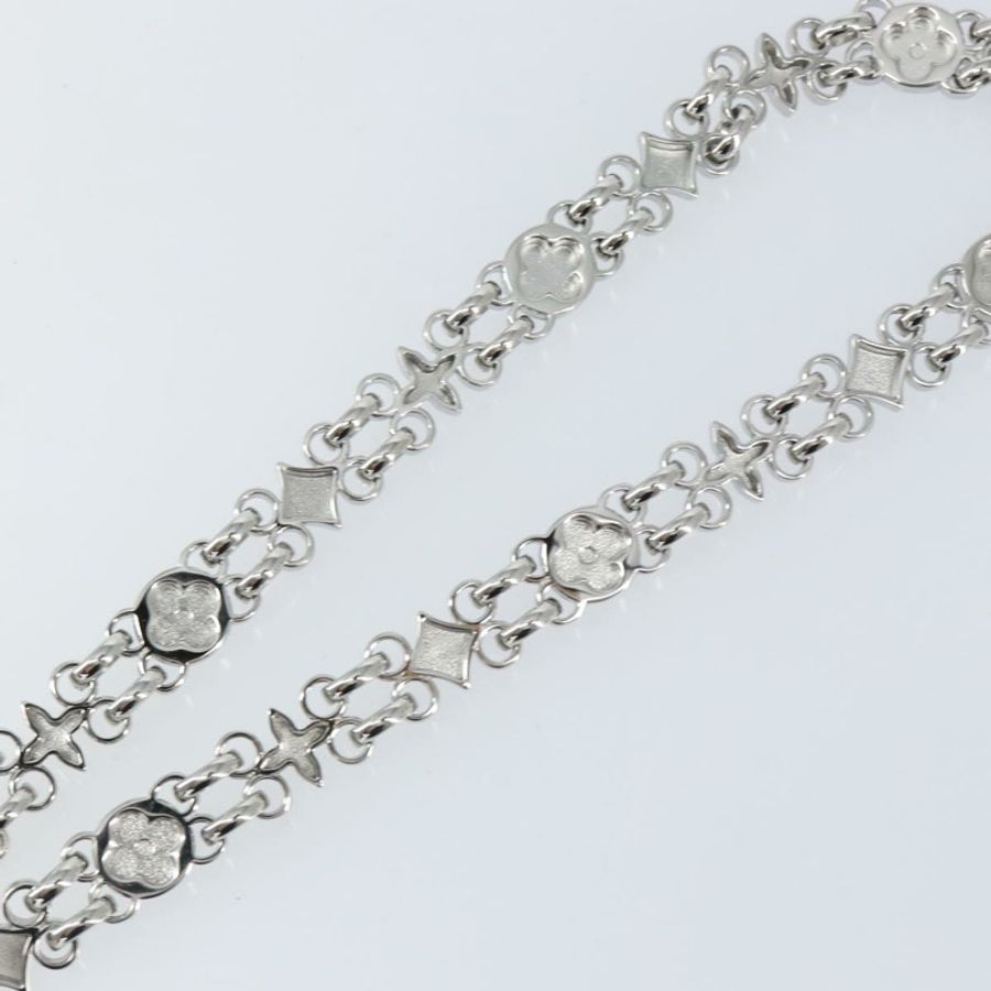 【日本直送】路易威登金屬鏈條肩帶,23.6英寸,銀色,LV正品,貨號150645-7