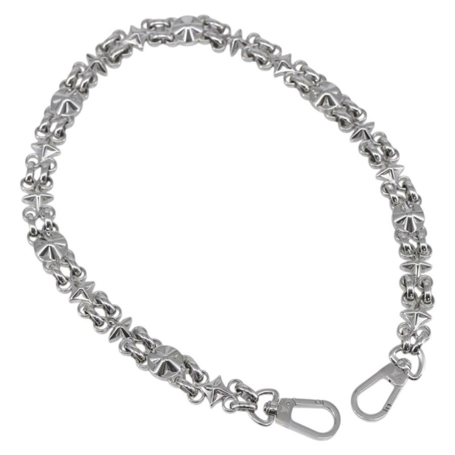 【日本直送】路易威登金屬鏈條肩帶,22.8英寸,銀色,LV正品,貨號150639-0