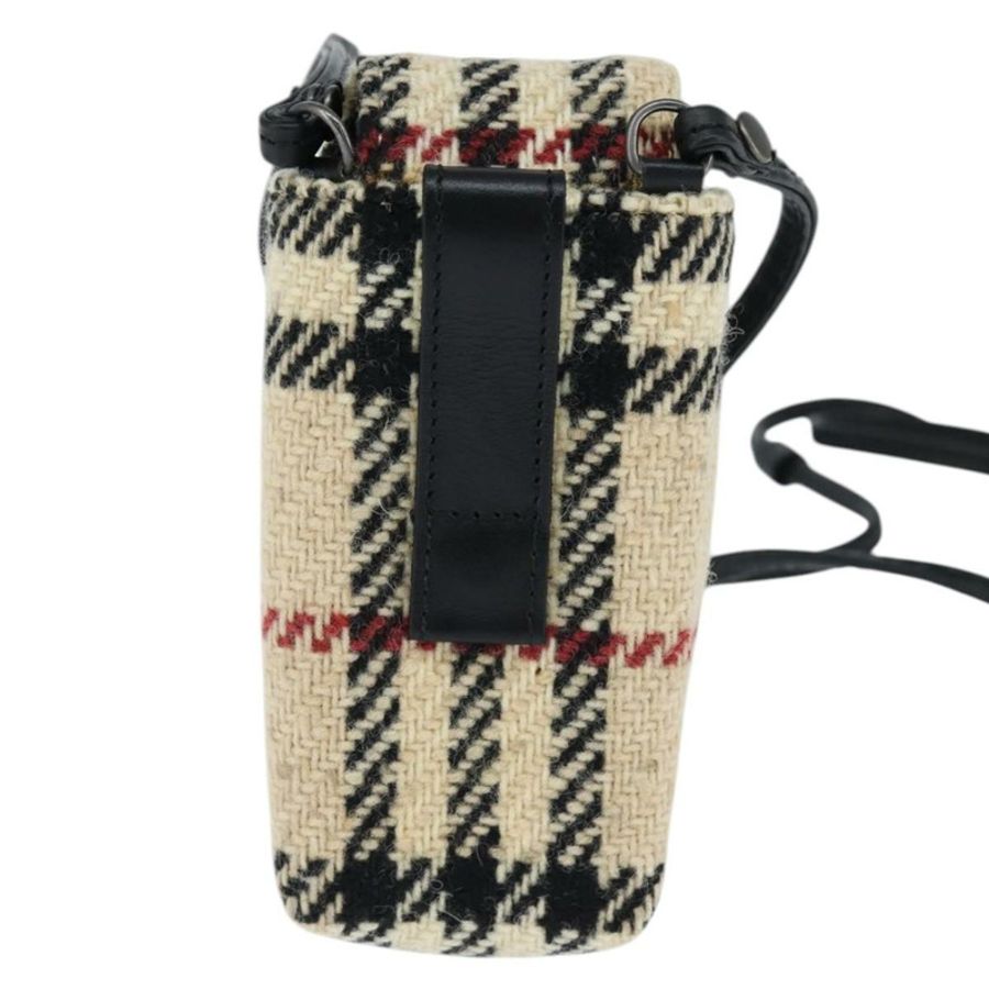 【日本直送】BURBERRY Nova 格紋肩包帆布米色正品 147566-2