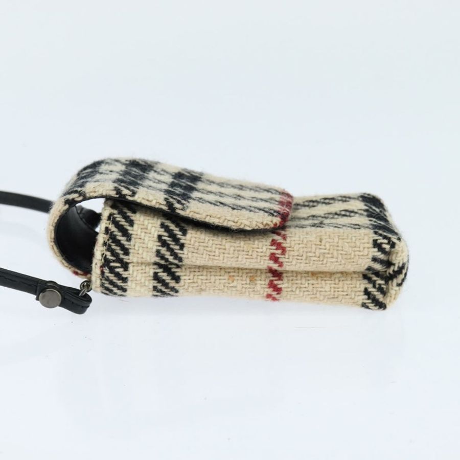 【日本直送】BURBERRY Nova 格紋肩包帆布米色正品 147566-3