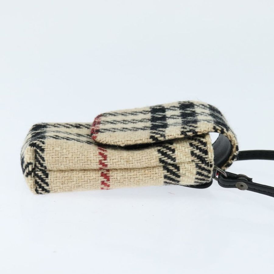 【日本直送】BURBERRY Nova 格紋肩包帆布米色正品 147566-4