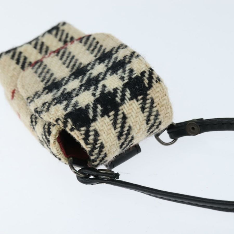 【日本直送】BURBERRY Nova 格紋肩包帆布米色正品 147566-5
