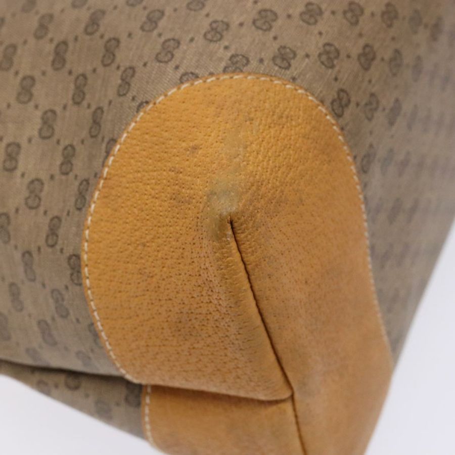 【日本直送】GUCCI Micro GG Supreme 手提包 PVC 米色 金色 正品 ki5973-16