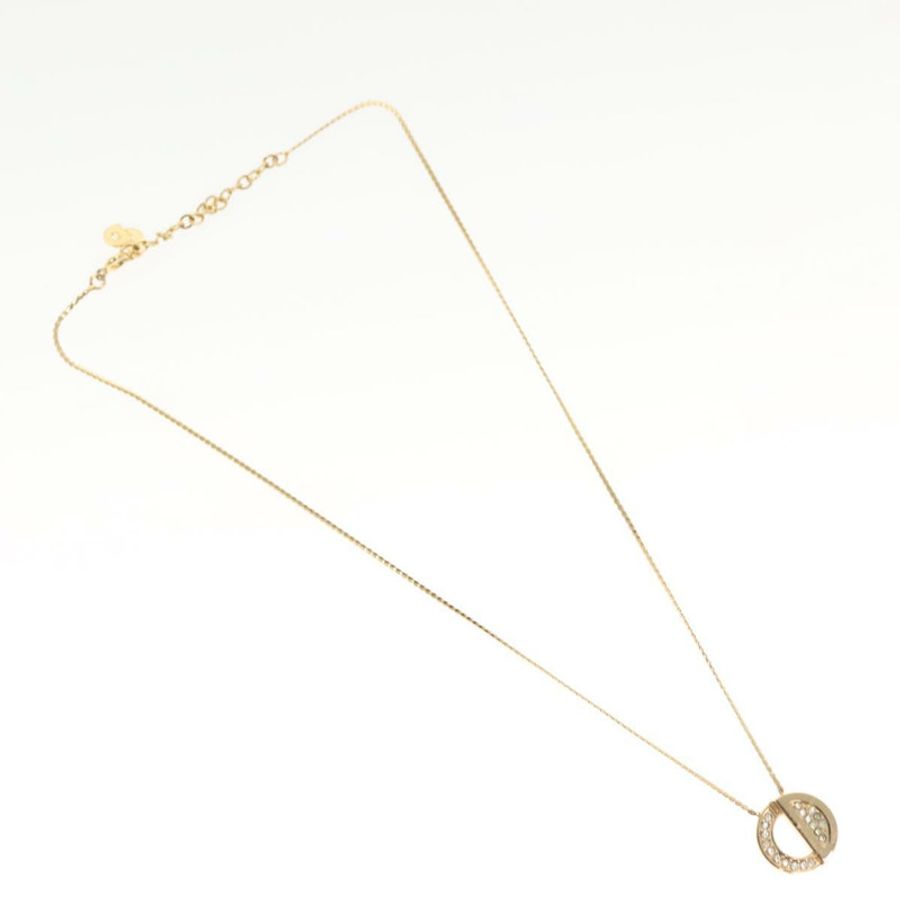 【日本直送】Christian Dior 項鍊 金屬 金 Auth bs28769-1