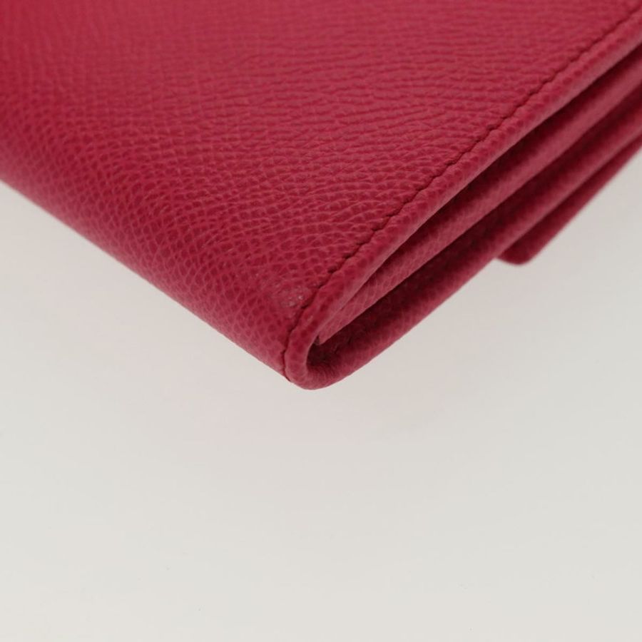 【日本直送】Salvatore Ferragamo Gancini 長版皮夾 皮革 粉金 正品 139609-16