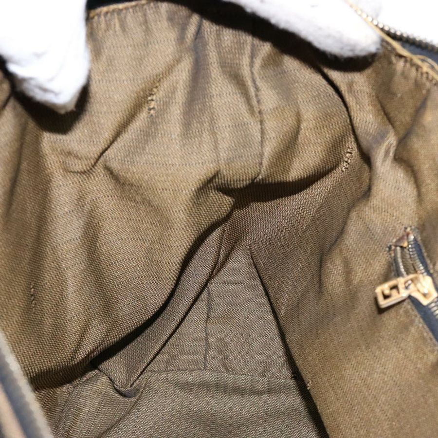 【日本直送】FENDI Zucca帆布化妝包 黑色 棕色 正品 139093-20