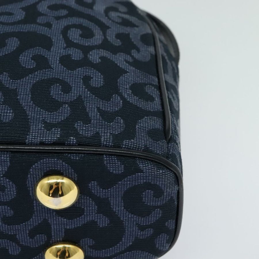【日本直送】SAINT LAURENT 單肩帆布包 海軍藍 金色 正品 bs28993-14