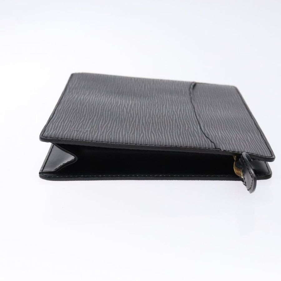 【日本直送】路易威登 Epi Pochette Homme 手拿包黑色 Noir M52522 LV 正品 fm4856-2