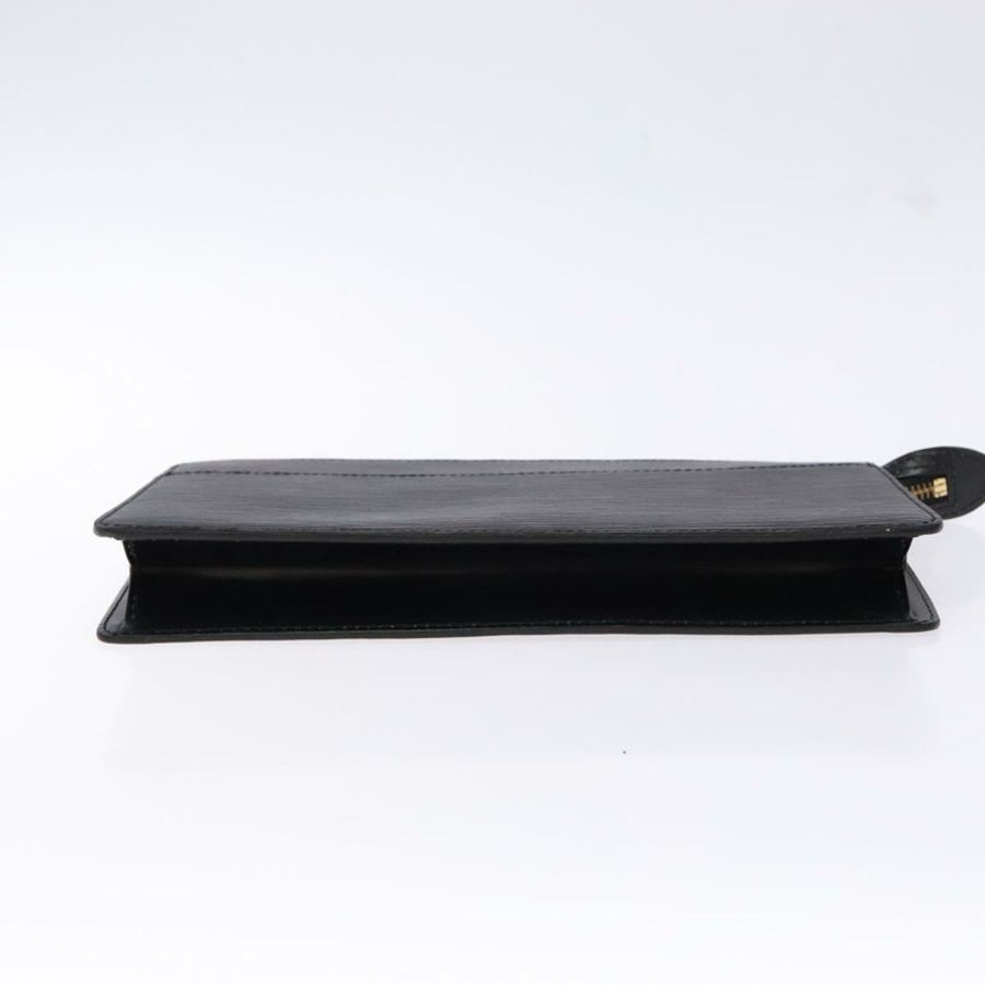 【日本直送】路易威登 Epi Pochette Homme 手拿包黑色 Noir M52522 LV 正品 fm4856-5