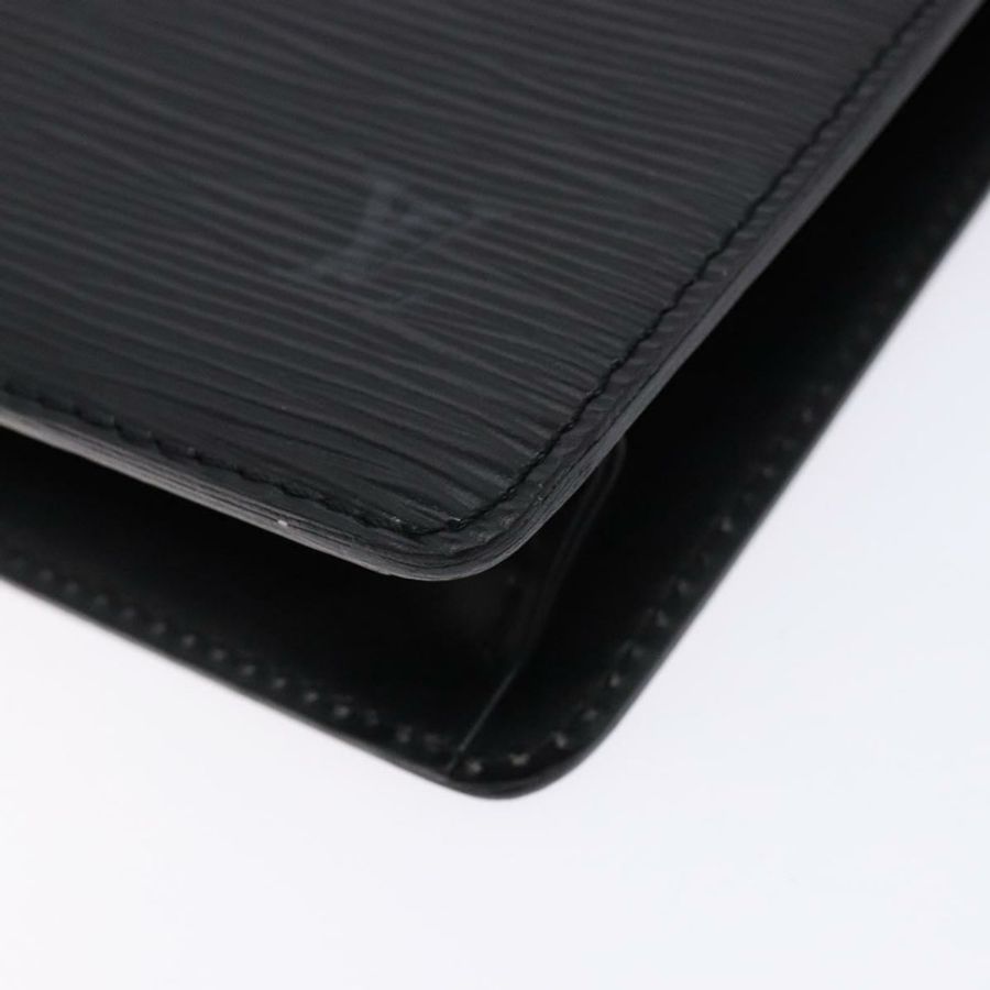 【日本直送】路易威登 Epi Pochette Homme 手拿包黑色 Noir M52522 LV 正品 fm4856-6