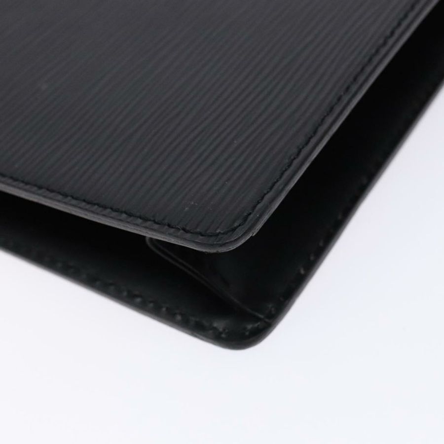 【日本直送】路易威登 Epi Pochette Homme 手拿包黑色 Noir M52522 LV 正品 fm4856-15