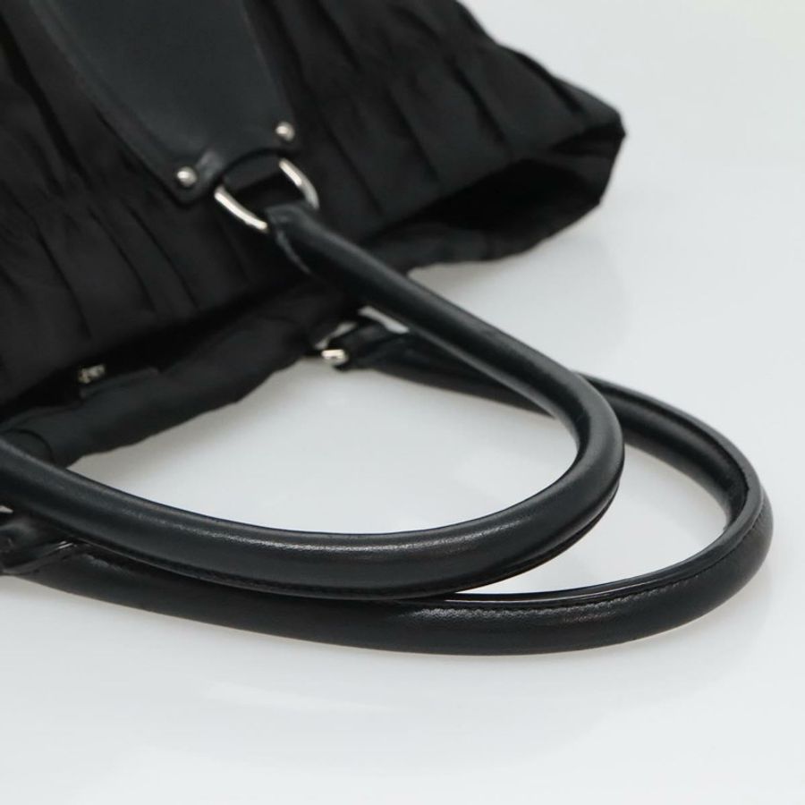 【日本直送】PRADA 尼龍托特包 黑色 銀色 正品 ep10543-6