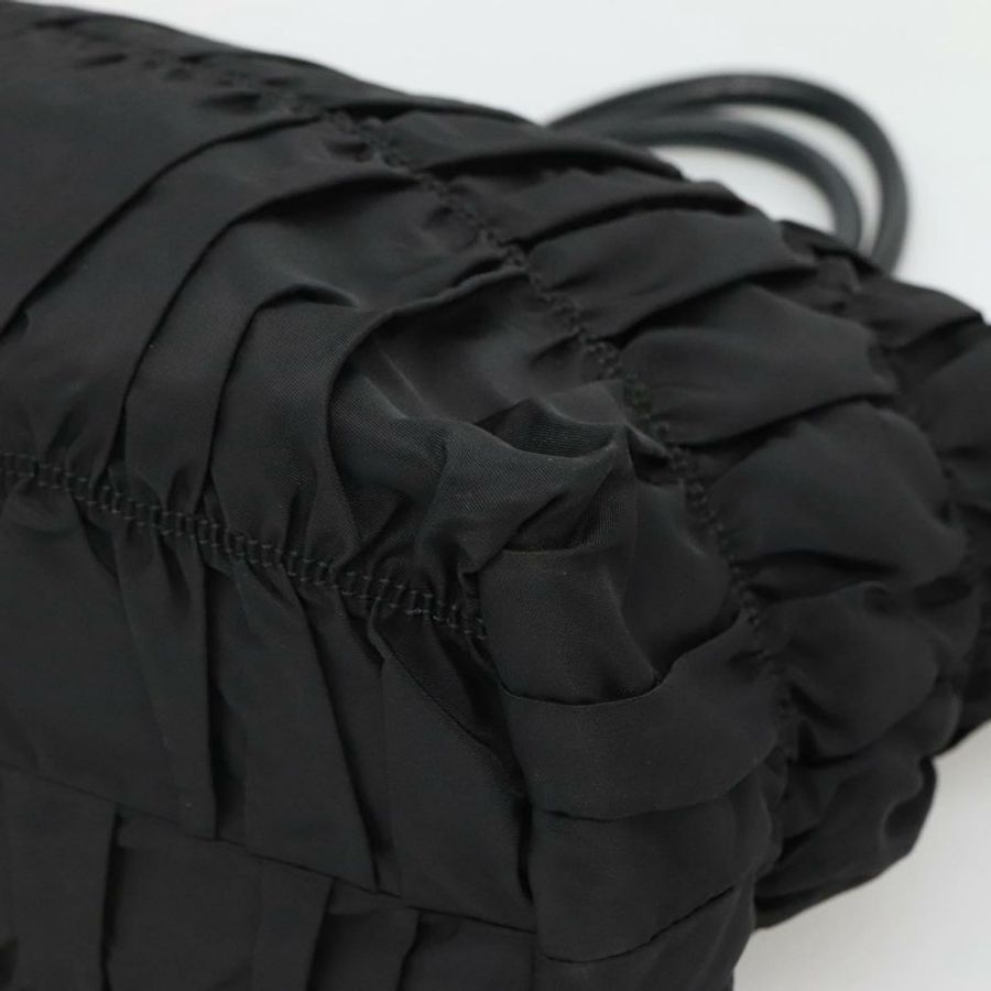 【日本直送】PRADA 尼龍托特包 黑色 銀色 正品 ep10543-8