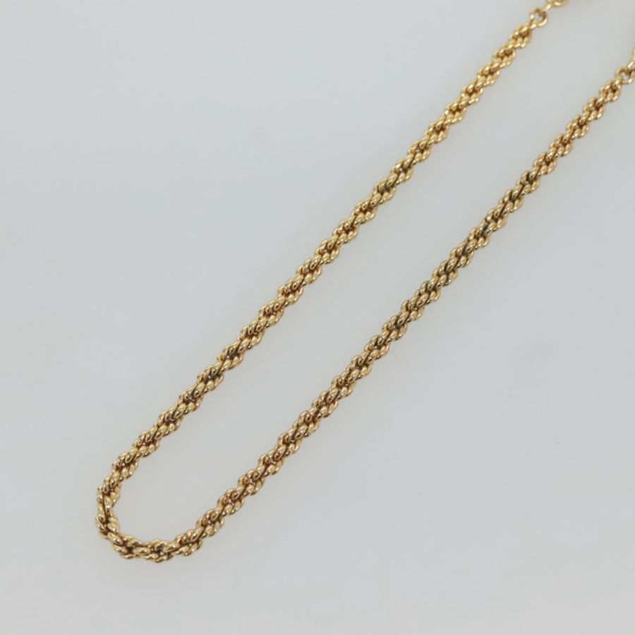 【日本直送】Christian Dior 項鍊 金屬 金 Auth bs29176-1